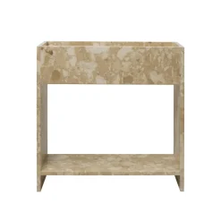 Ferm Living Stone Plantekasse Med Hylde Sand