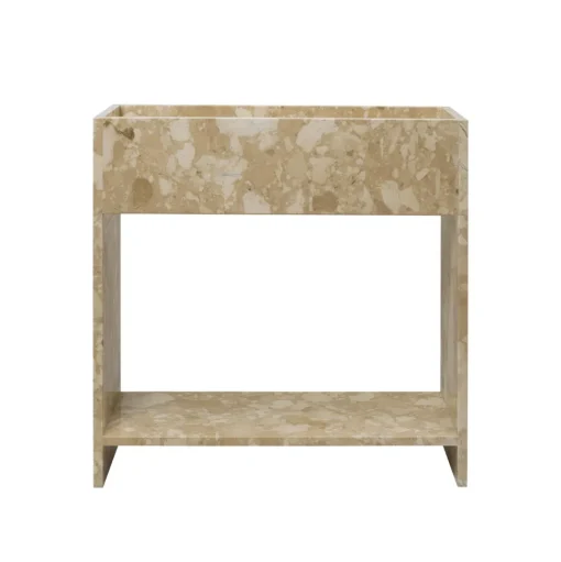 Ferm Living Stone Plantekasse Med Hylde Sand