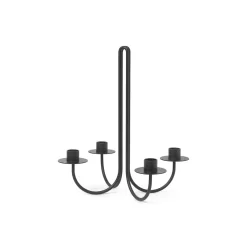 Ferm Living Sway Lysestage Sort