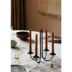 Ferm Living Sway Lysestage Sort