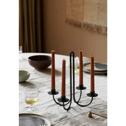 Ferm Living Sway Lysestage Cashmere