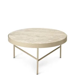 Ferm Living Travertine Sofabord Stor Cashmere