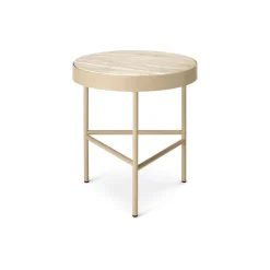 Ferm Living Travertine Sofabord Mellem Cashmere