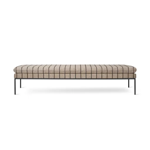 Ferm Living Turn Daybed Pasadena Sort Sand/Sort