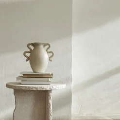 Ferm Living Verso Vase Klar Blå
