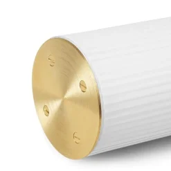 Ferm Living Vuelta Pendel 100 Hvid/ Messing