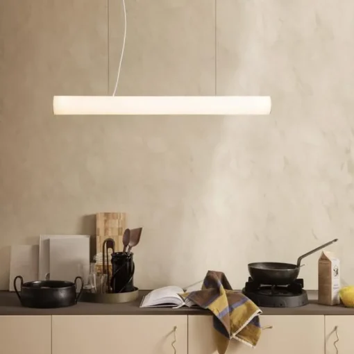 Ferm Living Vuelta Pendel 100 Hvid/ Messing