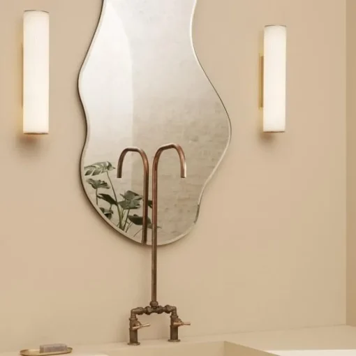 Ferm Living Vuelta Váglampe 40 Hvid/Messing