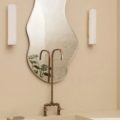 Ferm Living Vuelta Váglampe 40 Hvid/Messing