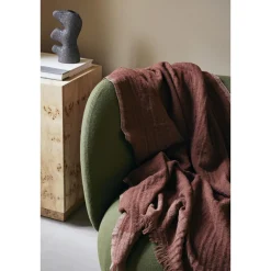 Ferm Living Weaver Táppe Red Brown