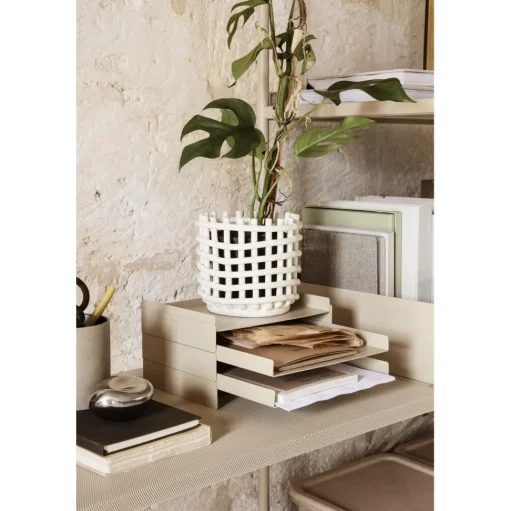Ferm Living 2x2 Skrivebordsopbevaring Cashmere