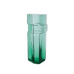 Ferm Living x Utzon Can Lis Muro Vase H38 Recycled Green