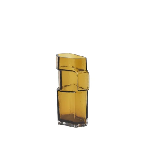 Ferm Living x Utzon Can Lis Muro Vase H23 Recycled Amber