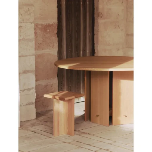 Ferm Living x Utzon Can Lis Aukko SpisebordØ140 Douglas Fir