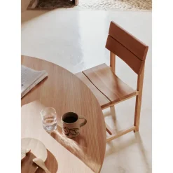 Ferm Living x Utzon Can Lis Aukko SpisebordØ140 Douglas Fir