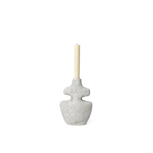 Ferm Living Yara Lysestage Medium Grey Pumice