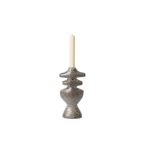 Ferm Living Yara Lysestage Stor Brown Spot