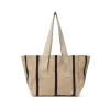 Ferm Living Yard Picnic Bag Taske Sand/Sort