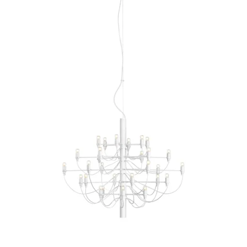 Flos 2097/30 Pendel Mat Hvid med LED
