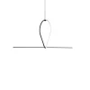 Flos Arrangements Drop Down & Line Pendel Konfiguration Sort/Hvid