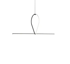 Flos Arrangements Drop Down & Line Pendel Konfiguration Sort/Hvid