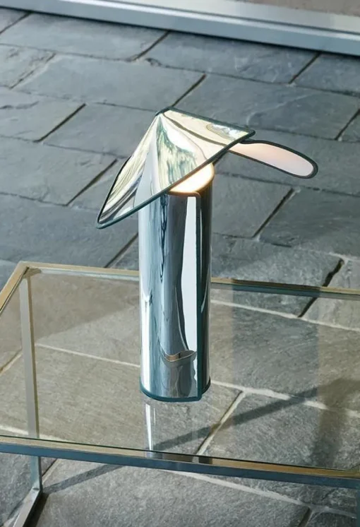 Flos Chiara Bordlampe Guld/Pink/Rød