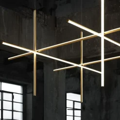 Flos Coordinates C4 Loftlampe Guld