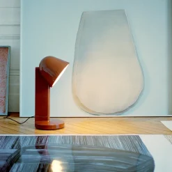 Flos Céramique Down Bordlampe Rust Red