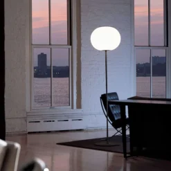 Flos Glo-Ball F2 Gulvlampe Sort