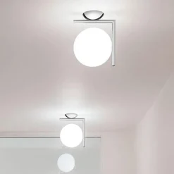 Flos IC C/W 2 Váglampe Krom