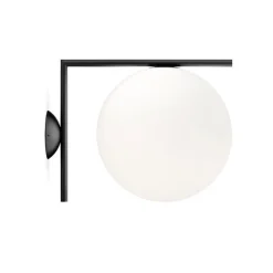Flos IC C/W 1 Váglampe Mat Sort