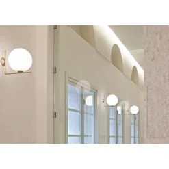 Flos IC C/W 1 Váglampe Mat Sort