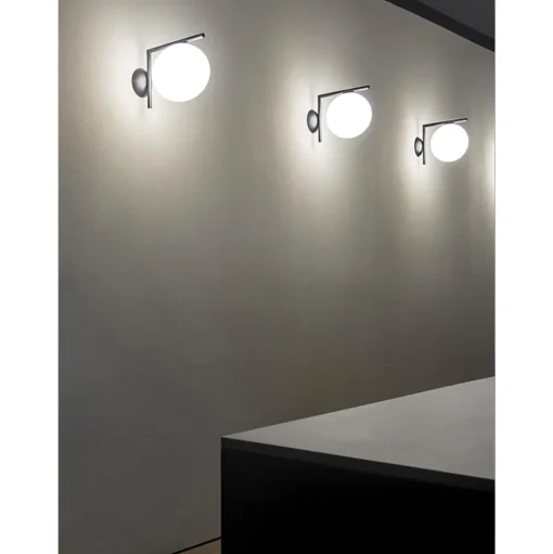 Flos IC C/W 1 Váglampe Messing