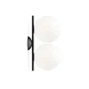 Flos IC C/W1 Double Váglampe Sort