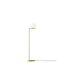 Flos IC F1 Gulvlampe Guld