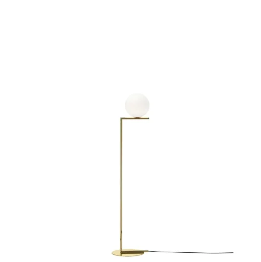 Flos IC F1 Gulvlampe Guld
