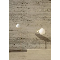 Flos IC F1 Gulvlampe Guld