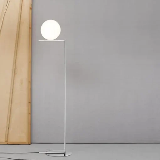 Flos IC F2 Gulvlampe Krom