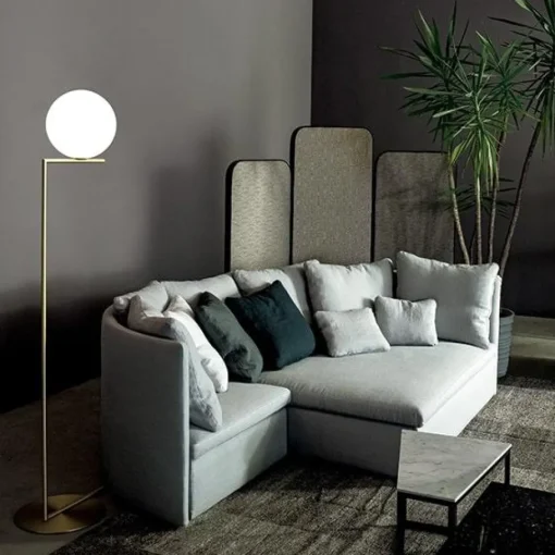 Flos IC F2 Gulvlampe Krom