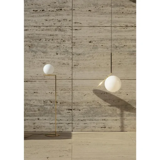 Flos IC S3 Pendel Messing