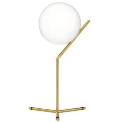 Flos IC T1 Høj Bordlampe Messing