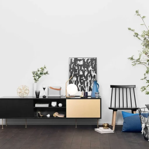 Flos IC T1 Lav Bordlampe Krom