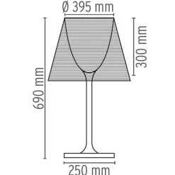 Flos KTribe T2 Bordlampe Bronze