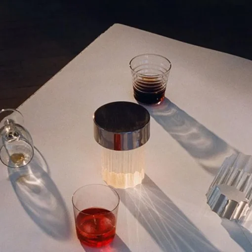 Flos Last Order Fluted Bordlampe Poleret Messing