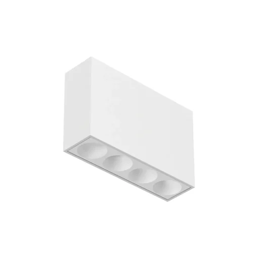 Flos Light Shadow Surface 4 Spots Loftlampe Hvid