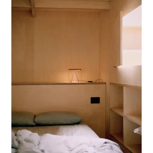 Flos To-Tie T2 Bordlampe Mat Sort