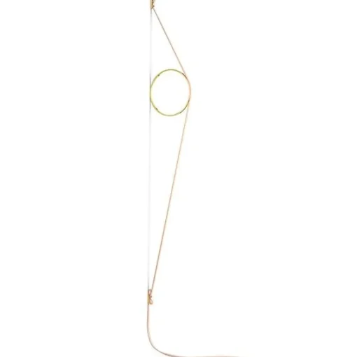 Flos Wirering Váglampe Rosa/Gul