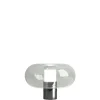 FontanaArte Fontanella Bordlampe Medium Krom/Sort