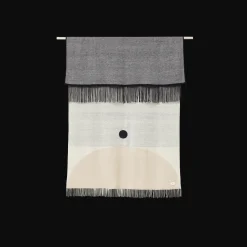 Form & Refine Aymara Plaid Mønster Creme