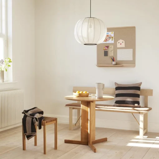 Form & Refine Aymara Plaid Mønster Creme